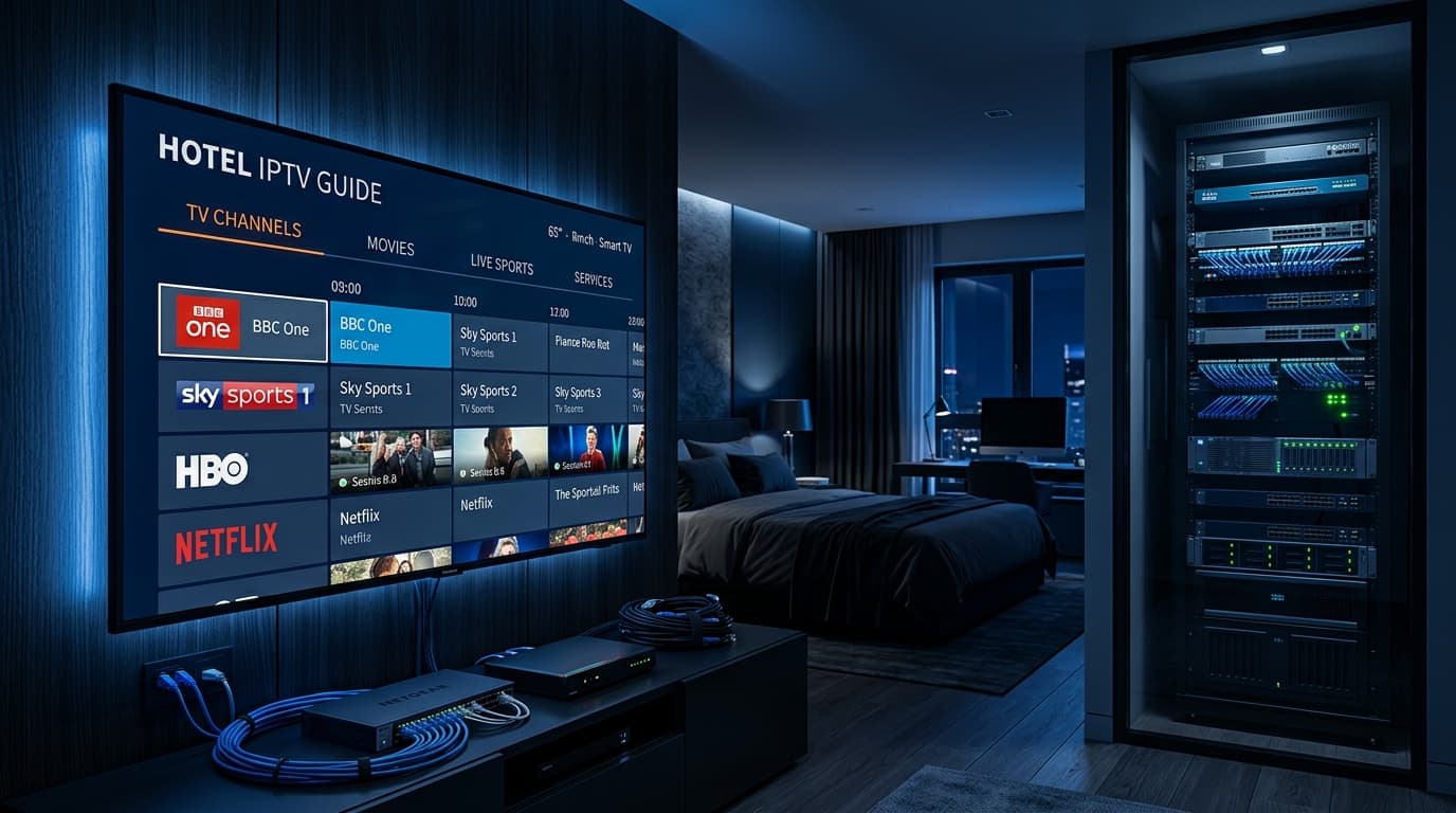 İnteraktif Otel TV & IPTV Altyapı Kurulumu